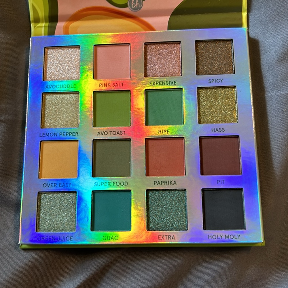 BH cosmetics Avocado Toast Shadow Palette - Picture 2 of 7